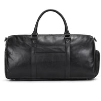 Luxury Genuine Leather Men Women Travel Bag Cow Leather Carry On Luggage Bag Travel Shoulder Bag Male Female Weekend Duffle Bag