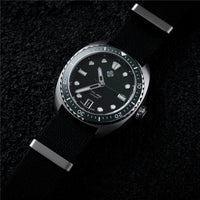 2025 New IXDAO IPOSE Automatic Mechanical Men Watch JD-X07S Dragon Scale Pattern Watch Stainless Steel BWG-9 Diving reloj hombre