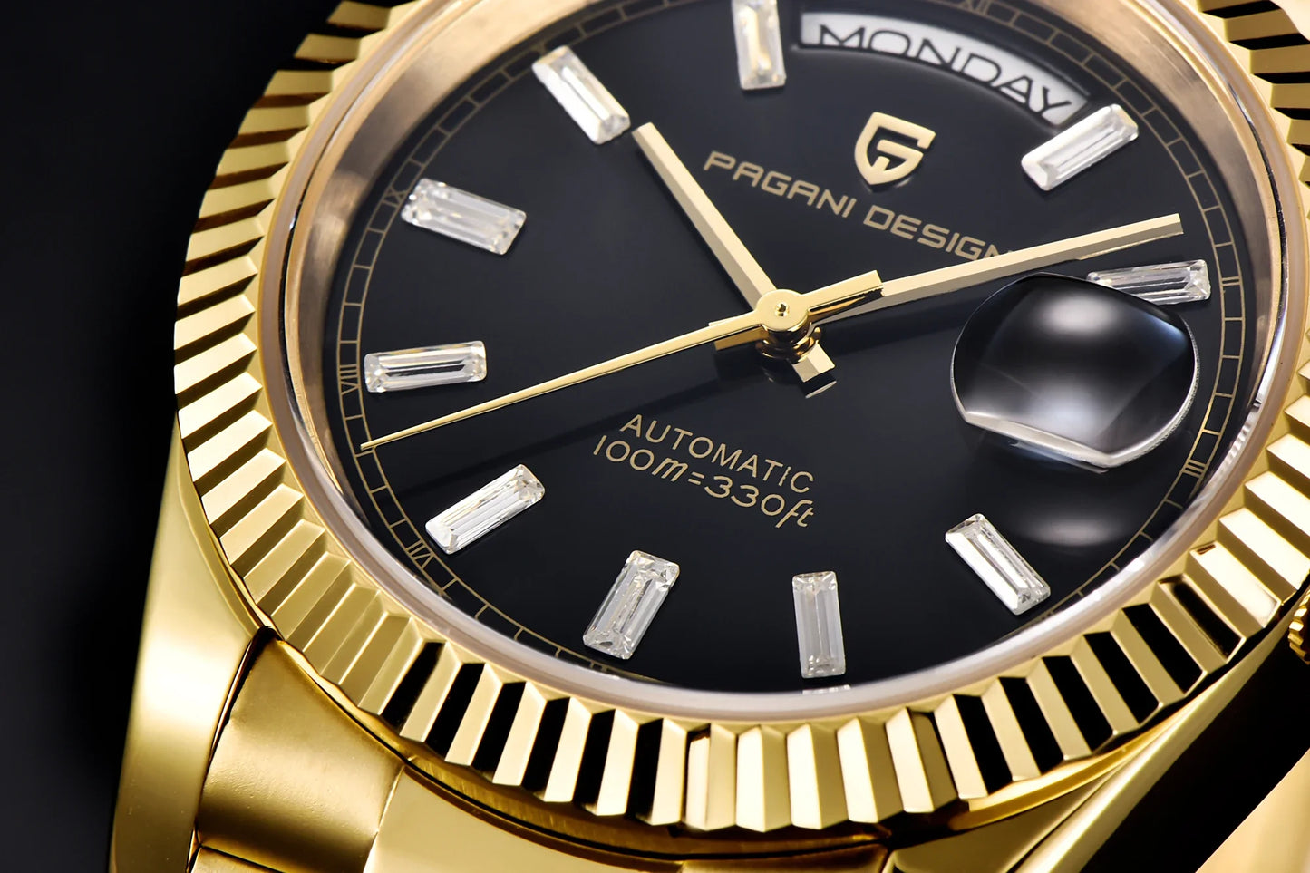 PAGANI DESIGN DD36 Men's Watches Rose Gold Luxury Automatic Watch For Men Mechanical Wristwatches Sapphire Mirror Clock Gift Man