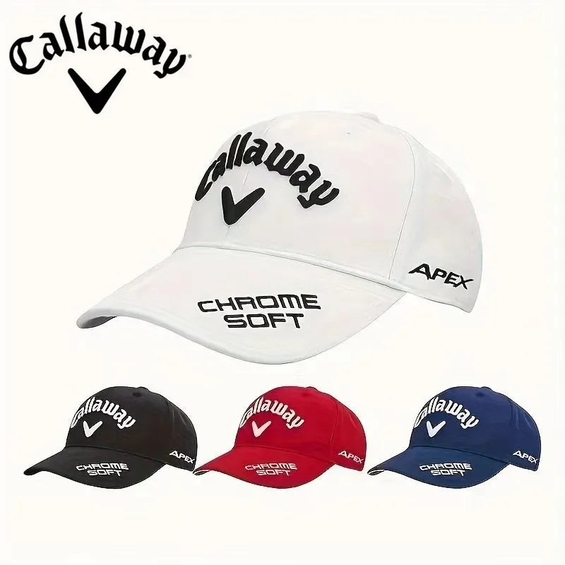 Callaway Golf Men's and Women's Sports Ball Caps Men's Golf Quick Drying Breathable Hats Casual Visor