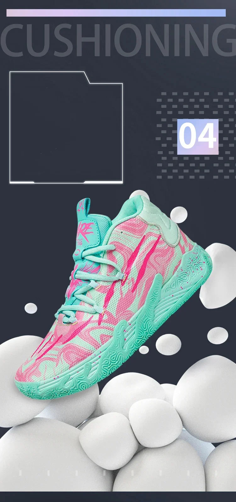 2025 New Basketball Shoes Men Breathable Comfortable Sneakers Training Sports Basketball Sneakers Women Shoes Free Shipping