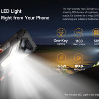 【World Premiere】Ulefone Armor 34 Pro 5G AI Rugged Phone 25500mAh Up to 32GB+512GB Built-in Projector 120Hz 6.95" NFC Smartphone