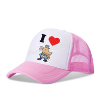 Dog Man Universal Casual Cap Summer Baseball Polyester Hat Adjustable Truck Driver Children Cartoon Peripheral Item Adult Action