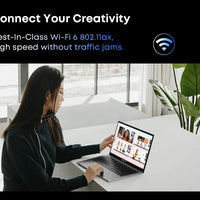 CHUWI 14.1-inch GemiBook XPro Laptop Intel N100/N150 Graphics 600 GPU Screen 8GB RAM 256GB SSD With Cooling Fan Windows 11