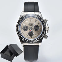 39.3mm VK63 Men's watch Arabian Dial customized Men's watch Luxury Quartz watch man VK63 Sport Chronograph Sapphire Glass watch