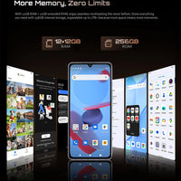 Smartphone Android 15 Cubot P90, 6.88-Inch 120Hz Screen, 24GB RAM+256GB ROM, G100 Octa-core, 2.2GHz, 64MP, 5100mAh,NFC, 4G Phone