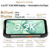 【World premiere】Blackview XPLORE 2 Rugged Phone 5G 6.73” 3.2K AMOLED Display 20000mAh MediaTek Dimensity 8300 120W Charger