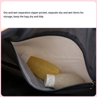 Durable Nylon Travel Duffle Bag, Portable Sports Gym Bag for Overnight Trips Shoulder Duffel Training Bag, Spacious Argyle