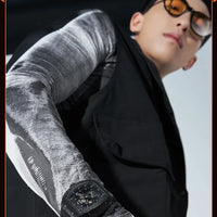 Mark Fairwhale 6014 Brand Rubber Strap Waterproof Luminous Men's Automatic Mechanical Watch Barrel Shape Watches for Men