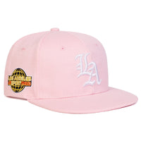 Unisex Gothic LA Letter Embroidery Hip-hop Hats Spring and Autumn Outdoor Adjustable Casual Baseball Caps Sunscreen Hat Cap