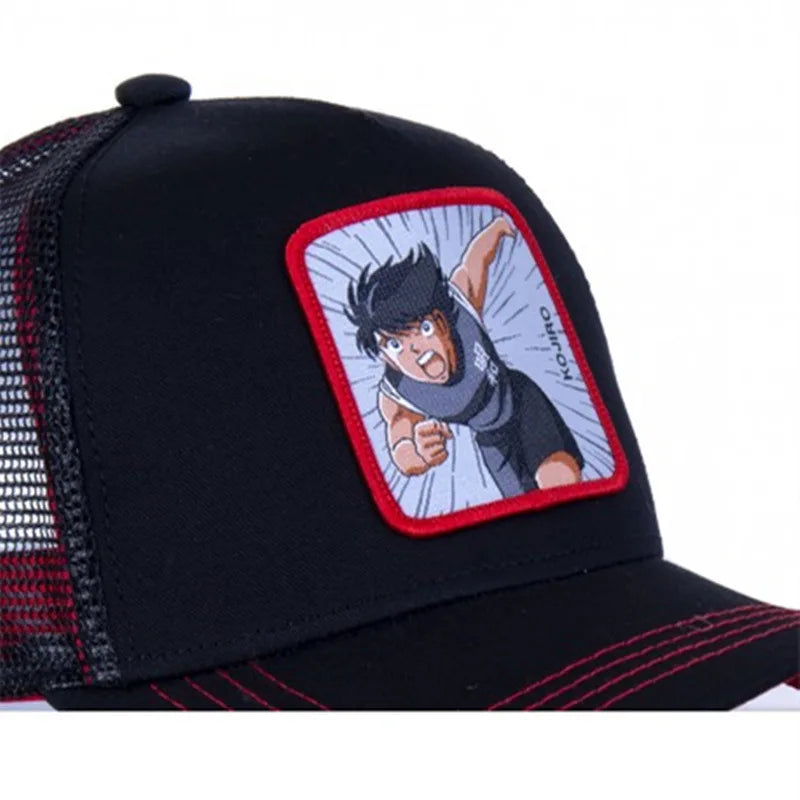 High Quality Tsubasa All Styles Anime Cartoon Snapback Cotton Baseball Cap Men Women Hip Hop Dad Mesh Trucker Hat Dropshipping
