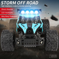 RC8 Racing Model Toy Alloy Remote Control Car 2.4GRC Proportional Throttle 1:16 Highspeed Big Foot Climbing off Road Vehicle