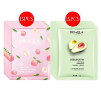 30pcs BIOAQUA skincare Face Masks Women Face skin care Sheet Mask Moisturizing Anti-wrinkle Hydrating Snail Korean Facial Mask