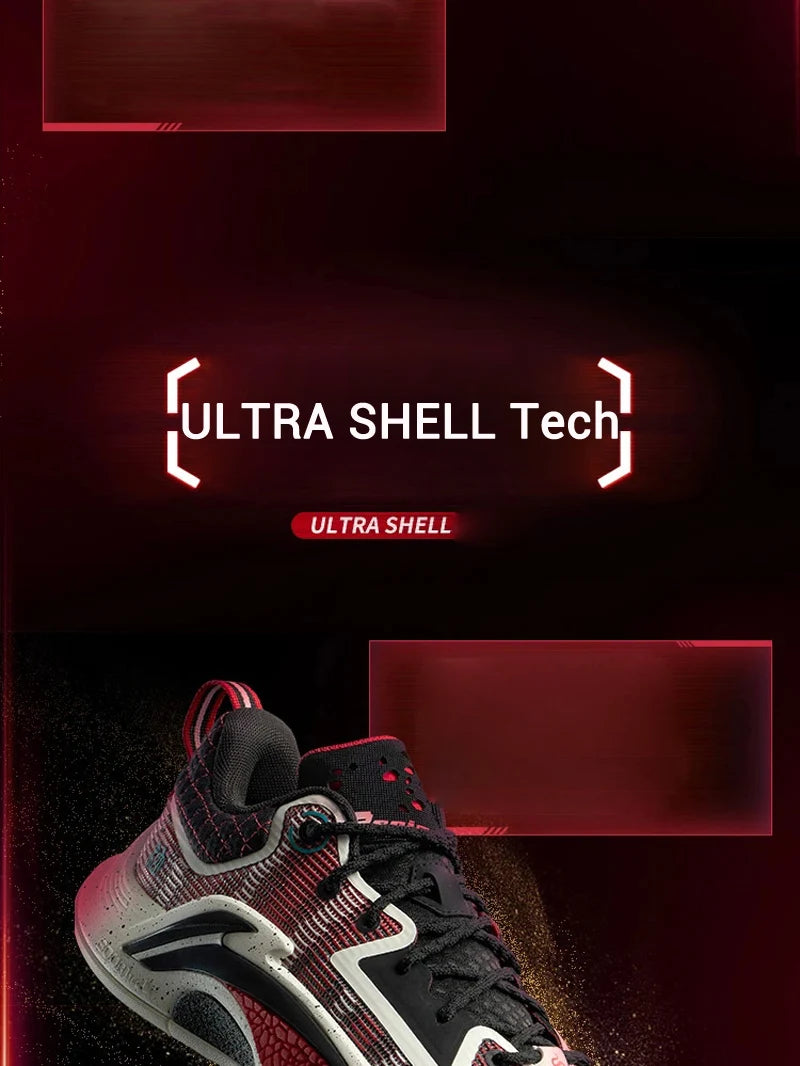 Li-Ning Men's BAD5 DOMINATOR I Outdoor Basketball Shoes BOOM Cushion Stable Support LiNing Wearable Sport Shoes ABFV003