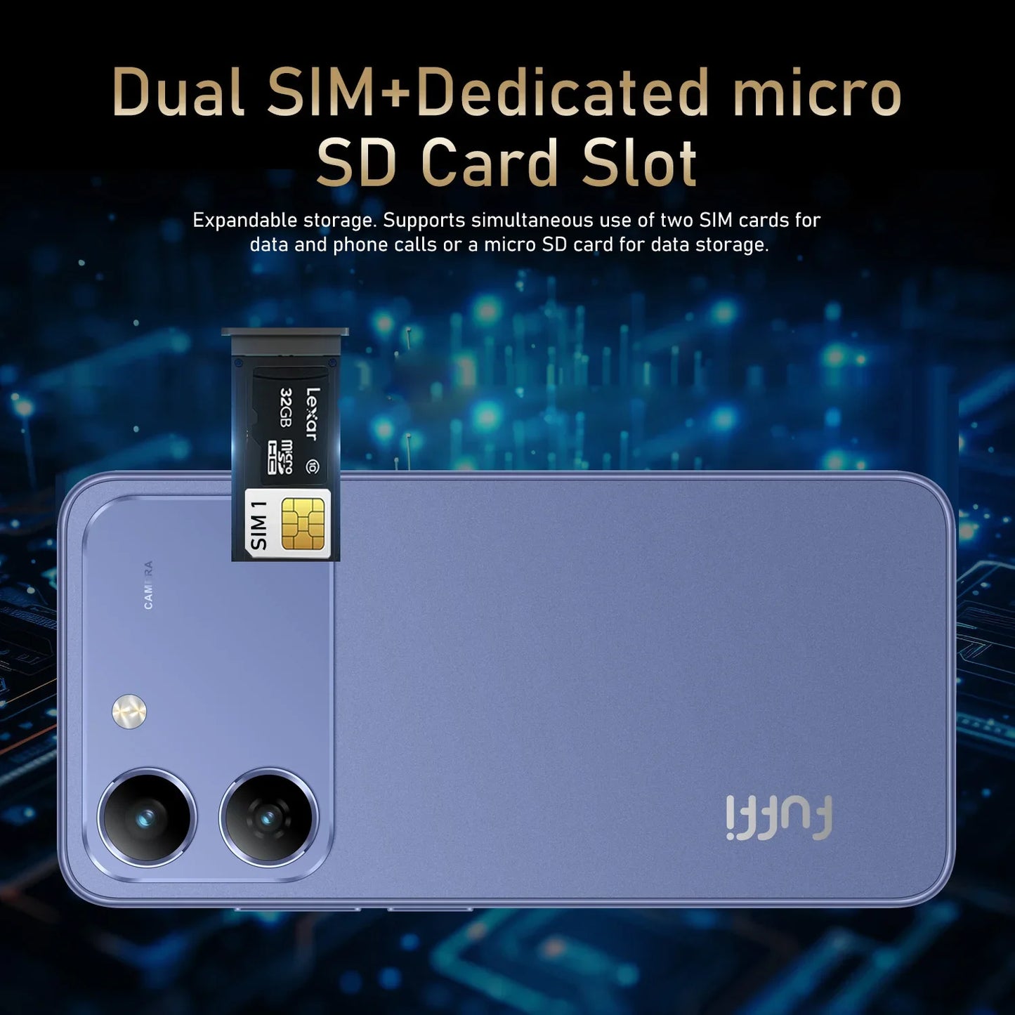 Global Version Smartphone 8GB+256GB 4G Smartphone, 5.3" Cellphone LCD 60Hz Display, 12MP Camera, 4100mAh Battery HD Camera, WiFi