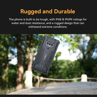 CUBOT Kingkong Power Outdoor Smartphone Android13,16GB+256GB,10600mAh(33W)/6.5”/48MP+20MP Night Vision,IP68/Dual 4G SIM/NFC/GPS