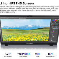 CHUWI 14.1-inch GemiBook XPro Laptop Intel N100/N150 Graphics 600 GPU Screen 8GB RAM 256GB SSD With Cooling Fan Windows 11