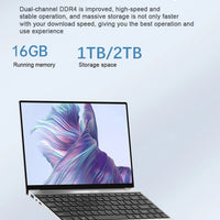 14.1-inch Portable Windows 11 Gaming Laptop Computer PC Intel Core i9-8950HK  Notebook 16GB RAM 1TB SSD Office Study Laptops PC