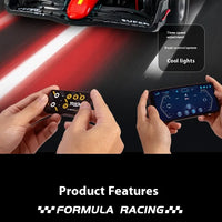 2025 New RC car August  Product 1:64 Mini Alloy Car Model, Adjustable Lighting Formula Racing, Children's Remote Control Car