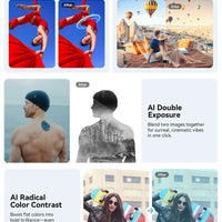 Blackview SHARK 6 AI Smartphone Android 15 Unisoc T8100 5G Mobile Phone 6.88'' Display 120Hz,  8+16GB RAM,128GB+2TB ROM, 5000mAh