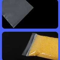 Small Zip Lock Plastic Bags Reclosable Transparent Bag Vacuum Storage Bag Ziplock Food Storage Bags Plastic Zip bag Sealing bag