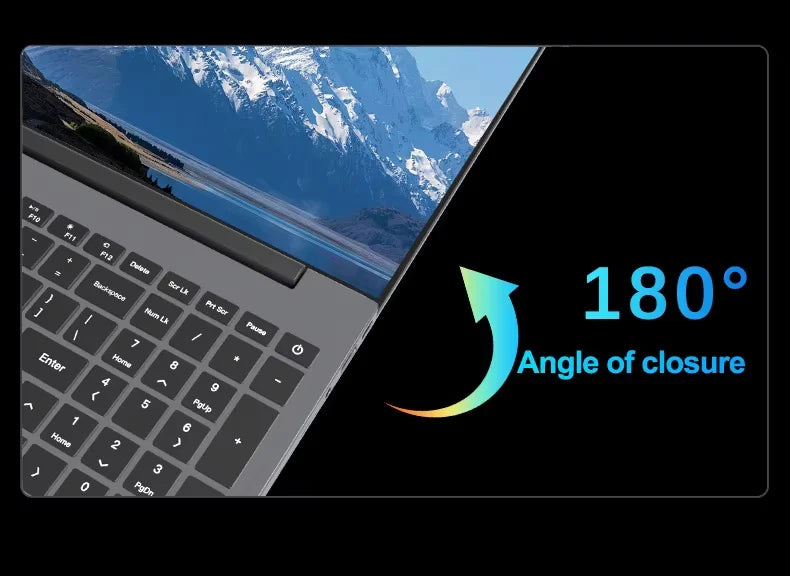 15.6" Ultra Slim Intel Core i7 6500U Laptop Computer Windows 11 16GB DDR4 1TB SSD Notebook PC Fingerprint Unlock Gaming Laptops