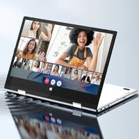 2 in 1 mini Laptop Computer Portable Touch Screen 11.6" Intel N4020 8GB 512GB Windows 11 Pro Office Learning Tablet PC Notebook