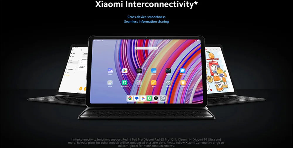 Xiaomi Redmi Pad Pro Tablet Global Version 128GB/256GB Snapdragon 7S Gen 2 octa Core 12.1 ''display 120Hz 10000mAh battery