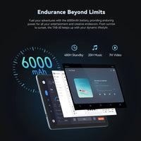 Cubot TAB 60, 2024 New Android Tablet, Octa-Core, 8GB RAM (4GB+4GB), 128GB ROM, 10.1-Inch HD+ Screen, 6000mAh, OTG, WiFi 6