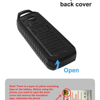 SERVO B25 Button Mini Mobile Phone 2 SIM Standby Bluetooth Dialing Surround Wear Blacklist Smallest Backup Cellphones for Sports