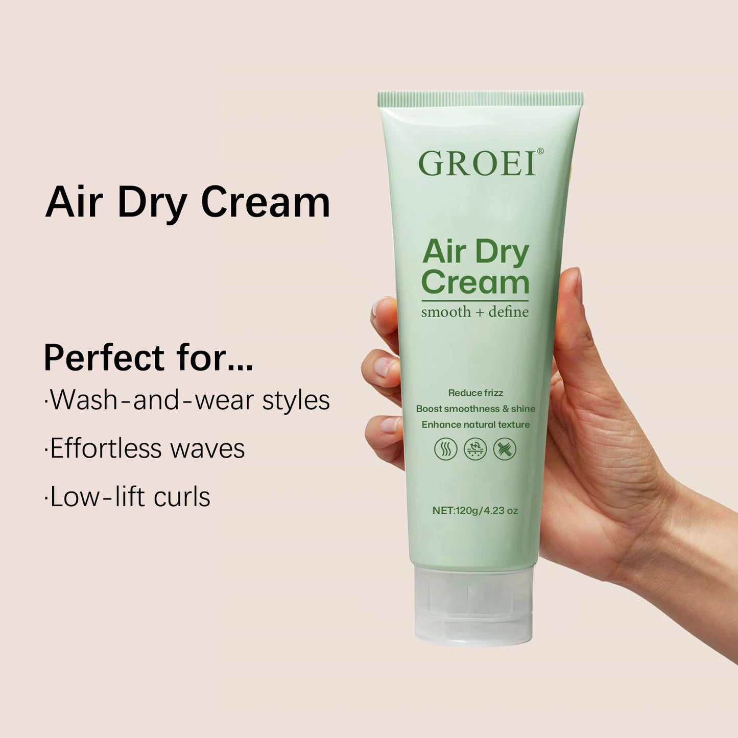 Hair Styling Cream with Nourishing Formula Add Shine and Shape Outline Strengthen Hair and Scalp Care