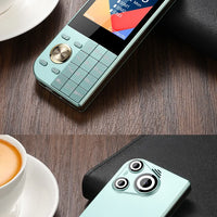 2025 New Push Button Mobile Phone 2.8' Three SIM 3SIM Bluetooth Flashlight MP3 Wireless FM Camera Vibration BigHorn CellPhone