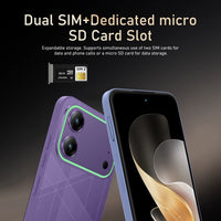 Global Vision 17 Pro Smartphone Android 12 12GB RAM 512GB ROM 6.67 Inch Phone 5800mAh 720x1612HD 24+48MP 5G Network Mobile Phone