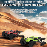 2.4G Remote Control Car with Light RC Vehicle RC Racing Car 20KM/H High Speed Off-Road Climbing Remote Control Toy Gift for Kids