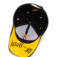 2025 New totem Flame Baseball Cap Men's women's European and American net red Cap Spring and Summer Sun Shading Smbroidered Hat