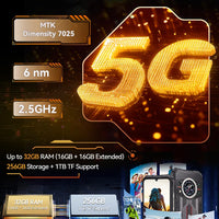 Rugged Smartphone 5G Cubot KingKong 11, 10200mAh Battery, Dimensity 7025, 6nm, 2.5GHz, 32GB RAM(16+16), 256GB ROM,108MP Camera