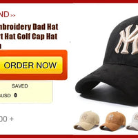 Adjustable Snapback Hat for Men Women Unisex Hip Hop Baseball Cap Flat Bill Brim Dad Hats