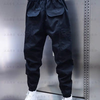 2023 Spring Autumn Men's Trousers Janpan Fashion Streetwear Joggers Pants Men Casual Men Clothing Elastic Waist Sweatpants Men