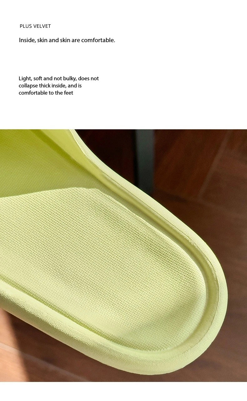 Fashion Men's Summer Ligtweight EVA Indoor Home Sandals Slippers Shoes Men Slippers Outdoor Students Women Comfortable Slides