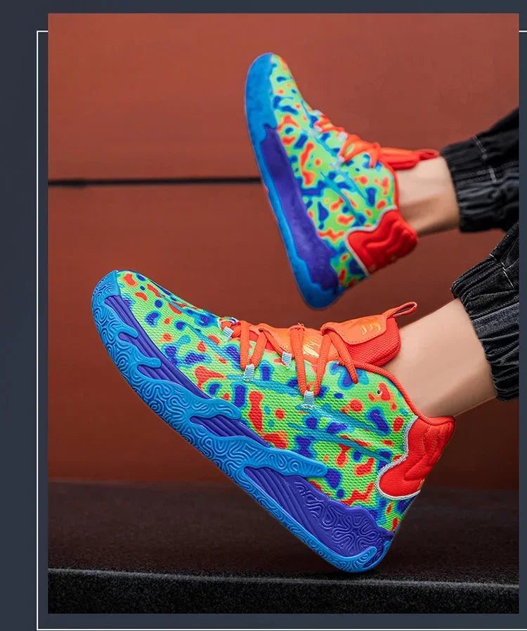 2025 New Basketball Shoes Men Breathable Comfortable Sneakers Training Sports Basketball Sneakers Women Shoes Free Shipping