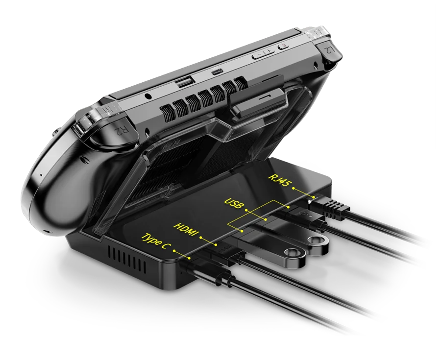 GPD 2025 WIN 4 32GB Memory RAM 1TB 2TB Hard Disk AMD 8840U HX370 Processor Handheld Gaming Portable Laptop Touch Screen Mini PC