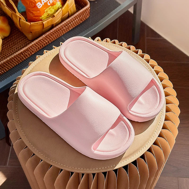 Fashion Men's Summer Ligtweight EVA Indoor Home Sandals Slippers Shoes Men Slippers Outdoor Students Women Comfortable Slides