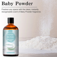 PHATOIL 100ml Aroma Fragrance Oil Fresh Linen Bubble Gum Baby Powder Angel Aromatherapy Essential Oils For Skin Candle Making