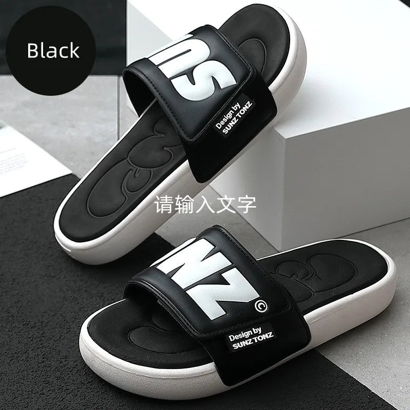 2025 New Fashion Men/Women Summer Slippers Anti-slip  Slippers  Outdoor Beach Flip Flops For Men Household Comfortable Shoes