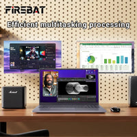 Firebat Laptop AT15 15.6 Inch Intel N150 DDR4 16GB RAM 512GB 1TB SSD 1920*1080 Windows 11 Notebook Backlit Integrated Numpad