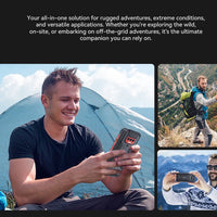 IP68 Waterproof Rugged Smartphone Android 13, Cubot KingKong 8, Octa-core, 12GB RAM(6+6GB), 256GB ROM, 10600mAh, 48MP Camera,NFC