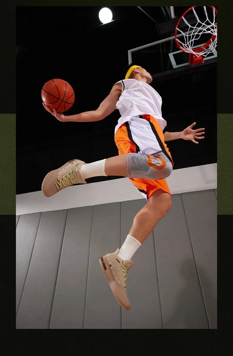 361 Degrees Joker 1 GT PE Men Basketball Shoes Trendy Leather Lightweight Shock-Absorbing Wear-resistant Male Sneakers 672511116