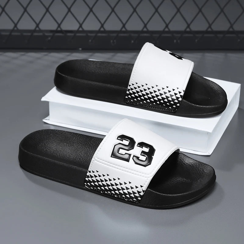 Men New Slippers Beach Summer Sandals Lightweight Non Slip Home Flip Flops Men Fashion Shoes EVA Design Slides Outdoor Orginal