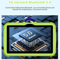 New Google Kids Tablets 7 Inch 5G WiFi Tablet Pc Quad Core 4GB RAM 64GB ROM Cheap for Children Gift Educational Learning 4000mAh