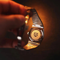 2025 New PAGANI DESIGN Men's Quartz Watch 37MM VJ21 Sapphire Stainless Steel Waterproof Wristwatches Reloj Hombre PDYS020